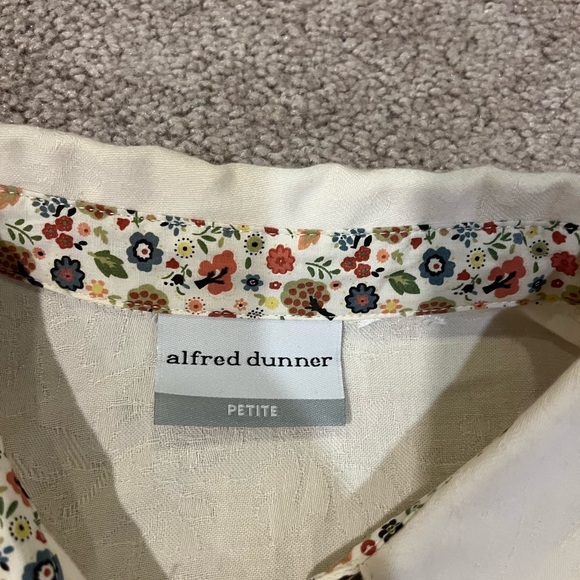 Alfred Dunner Button-Up Blouse - Picture 5 of 7